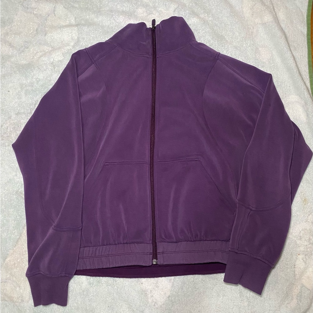 Lululemon Brushed Softstreme Funnel-Neck Zip-Up